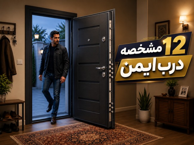مشخصه های درب ضد سرقت ایمن