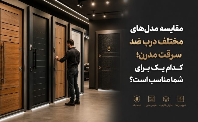 مقایسه درب ضد سرقت مدرن